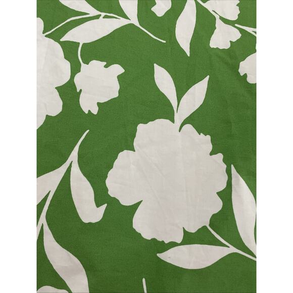 Kate Spade Classic Rose Poplin Long Sleeve Mini Dress Green Blue Small NWT - Picture 5 of 8